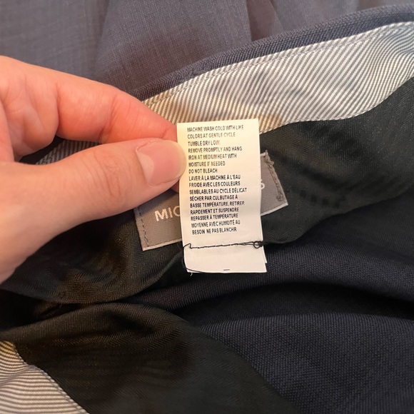 Michael Kors Navy Trousers - Picture 6 of 6